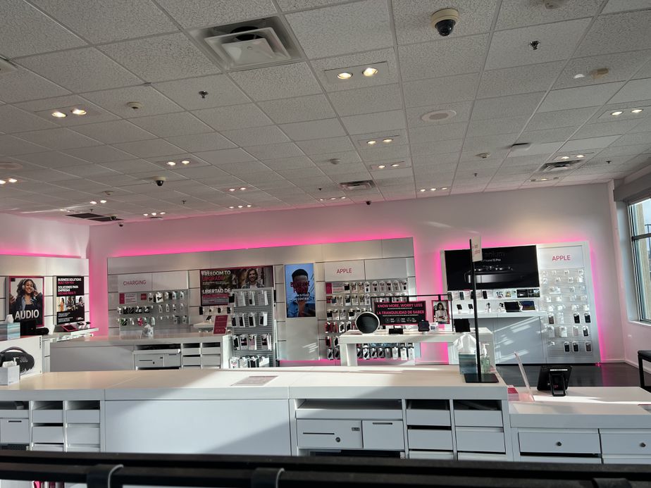 Interior photo of T-Mobile Store at Bell Circle, Revere, MA