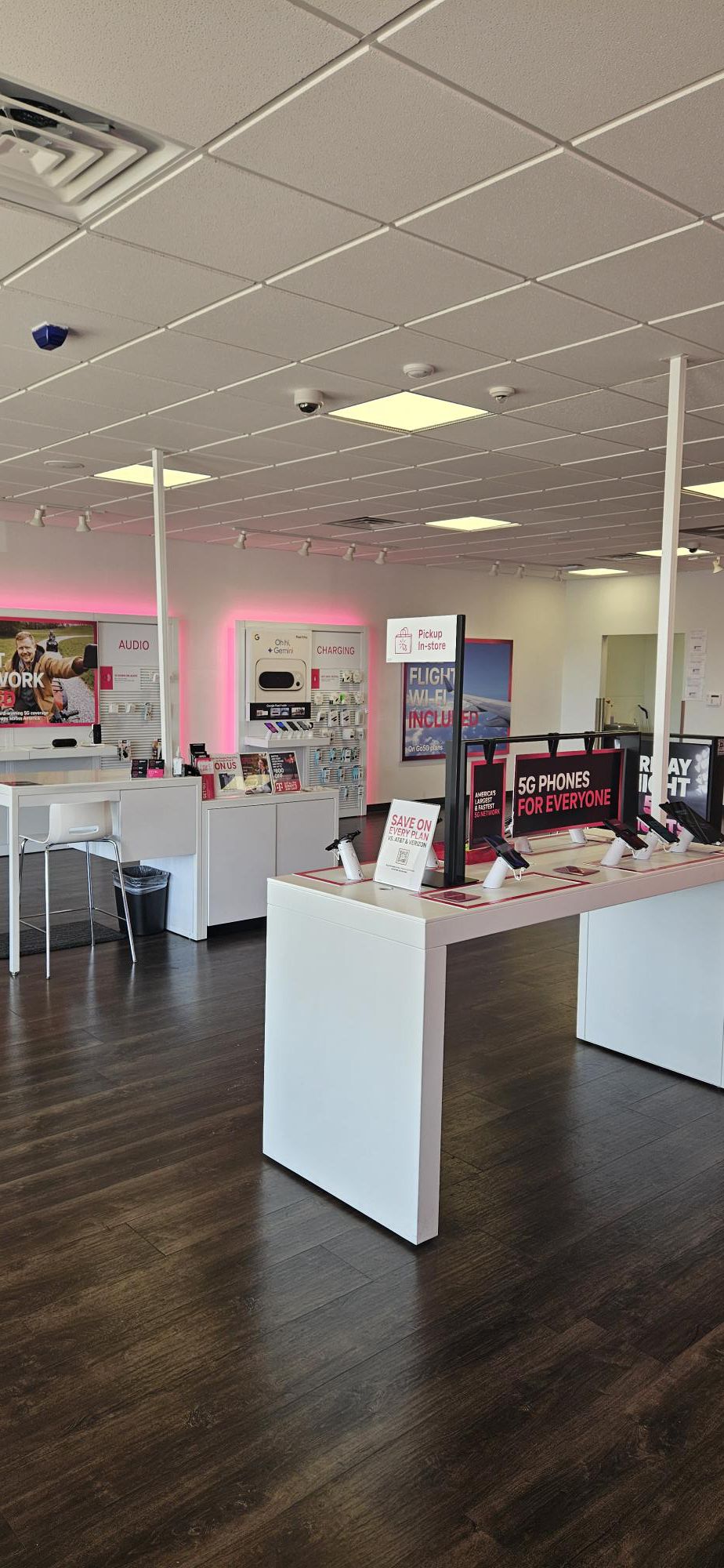 Interior photo of T-Mobile Store at Cloverleaf Dr & Market Dr, Emporia, VA