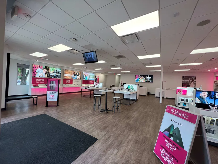 Interior photo of T-Mobile Store at Overton Ridge Blvd & S Hulen St, Fort Worth, TX