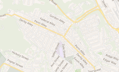 map of 717 Broadway Ave Mc Kees Rocks, PA 15136