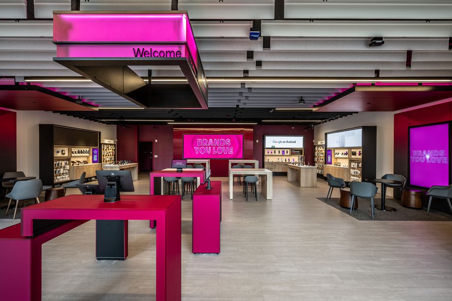 Interior photo of T-Mobile Store at Everett Mall Way & 95th Ct SE, Everett, WA