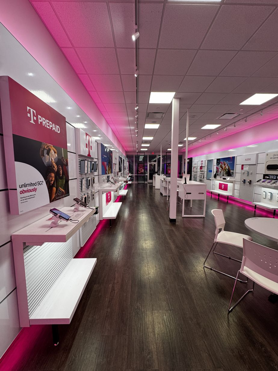 Interior photo of T-Mobile Store at Mont Belvieu Crossing, Mont Belvieu, TX