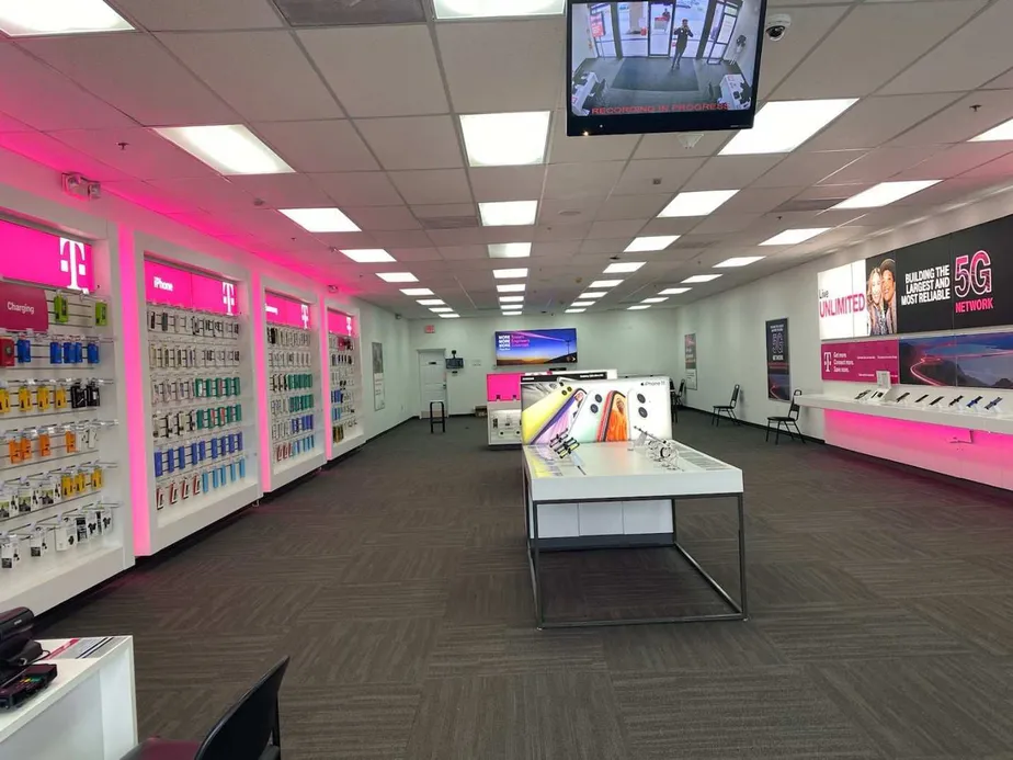 Interior photo of T-Mobile Store at Peachtree Pkwy & Ryan Rd NW, Norcross, GA