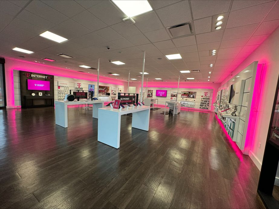 Interior photo of T-Mobile Store at Hallandale Beach & 8th, Hallandale, FL