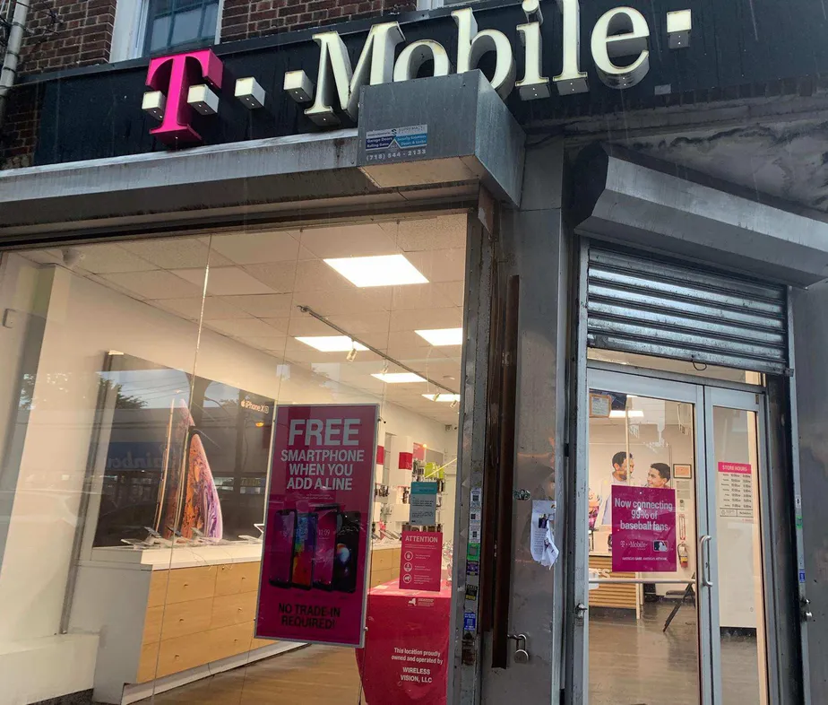 Exterior photo of T-Mobile store at White Plains Rd & E 225th St 2, Bronx, NY