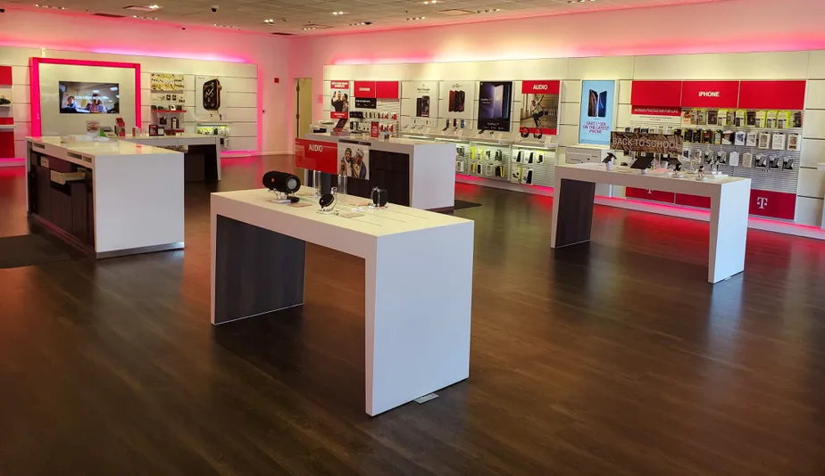 Interior photo of T-Mobile Store at Sh 121 & Denton Tap, Coppell, TX