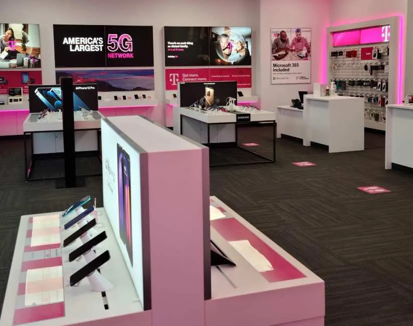 Interior photo of T-Mobile Store at Plymouth Rd & Cartway Ln, Minnetonka, MN