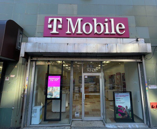 Exterior photo of T-Mobile Store at Metropolitan Ave & Mcgraw Ave, Bronx, NY