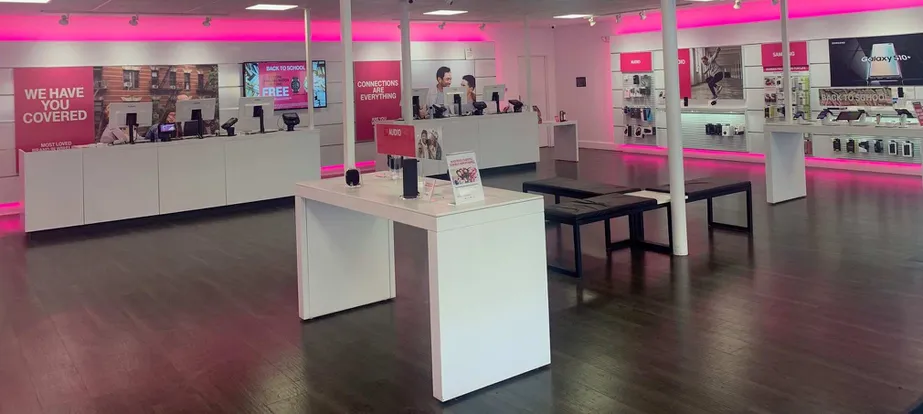 Interior photo of T-Mobile Store at S Cesar Chavez Drive & W Walker St, Milwaukee, WI