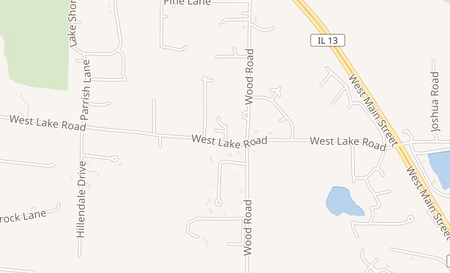 map of 550 E Industrial Park Rd Murphysboro, IL 62966