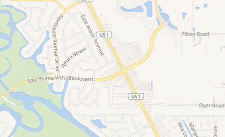 map of 899 E Prima Vista Blvd Port Saint Lucie, FL 34952