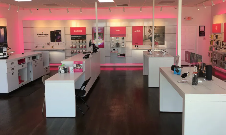 Interior photo of T-Mobile Store at State Hwy 6 & Arrington Rd, College Station, TX