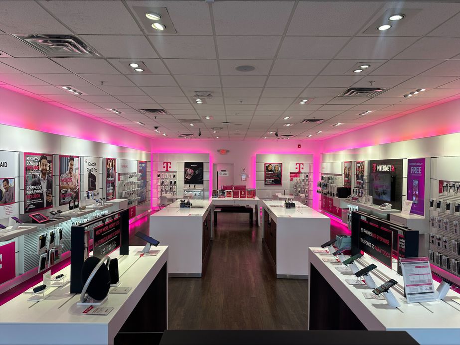 Interior photo of T-Mobile Store at Spring Valley Marketplace, Spring Valley, NY