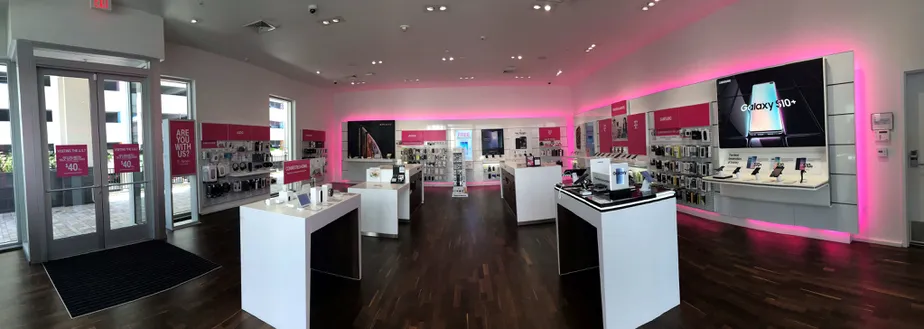 Interior photo of T-Mobile Store at Ala Moana, Honolulu, HI