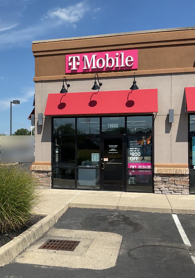 Exterior photo of T-Mobile Store at State Route 28 & Allen Dr, Milford, OH
