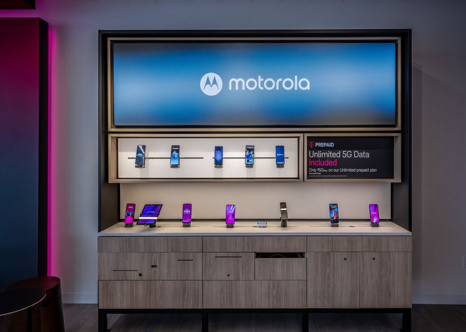 Interior photo of T-Mobile Store at 6th & Pearl, Tacoma, WA