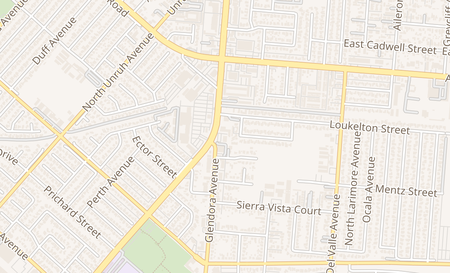 map of 810 N Hacienda Blvd La Puente, CA 91744