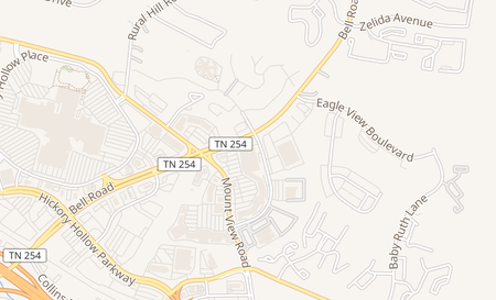 map of 5309 Mount View Rd. Antioch, TN 37013