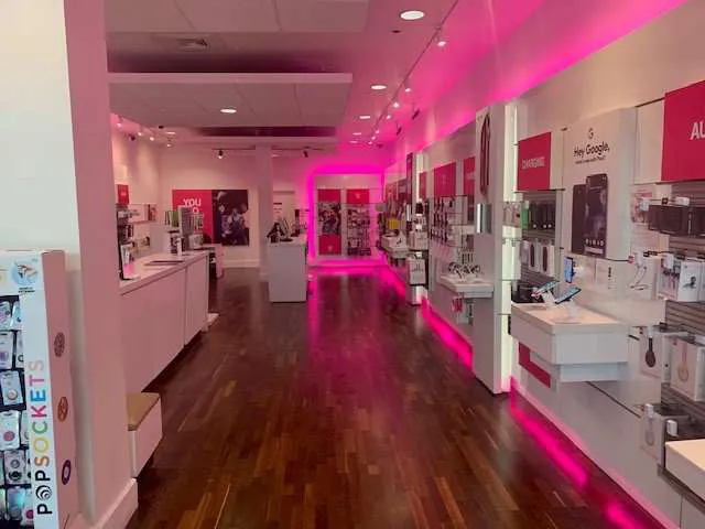 Interior photo of T-Mobile Store at Millenia Mall, Orlando, FL