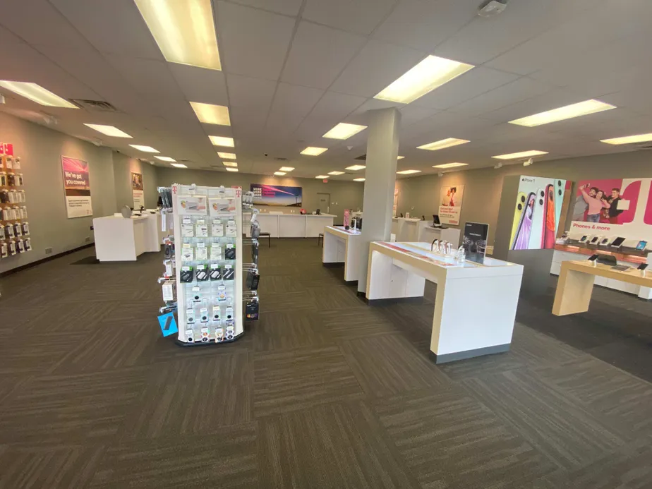 Interior photo of T-Mobile Store at Westgate Pkwy & Soncy Rd, Amarillo, TX