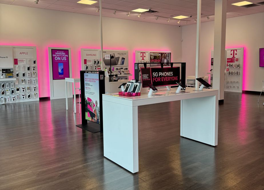 Interior photo of T-Mobile Store at E 1st Ave & Prospect St, Roselle, NJ