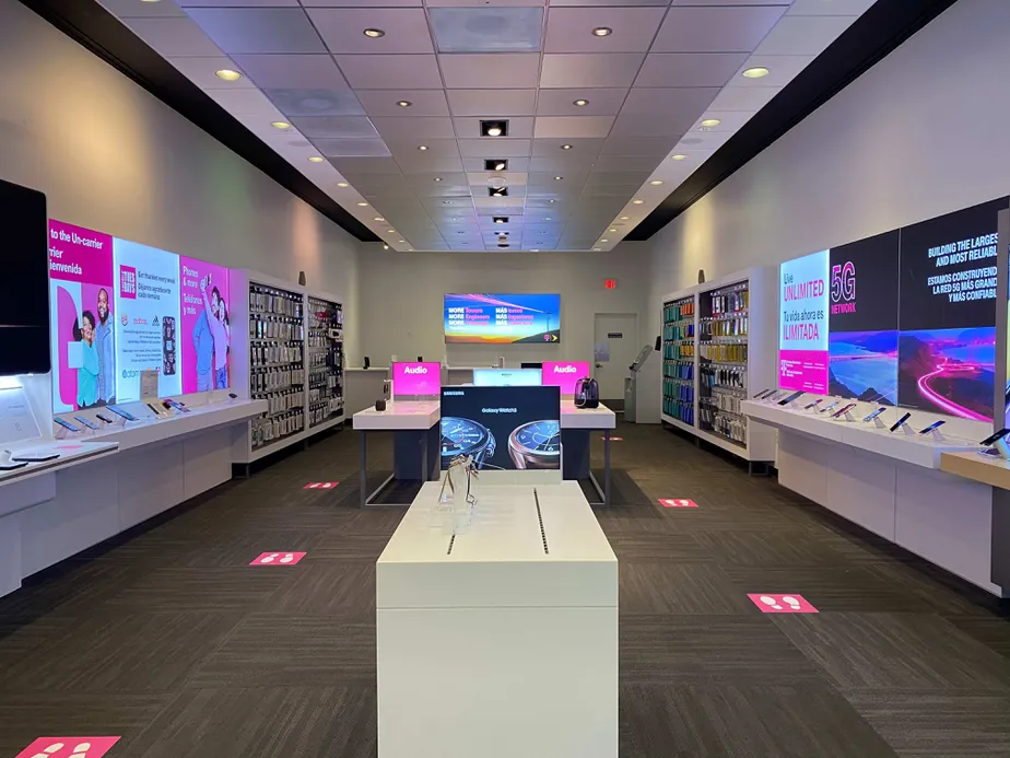 Interior photo of T-Mobile Store at W Vine St & Mann St, Kissimmee, FL