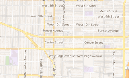 map of 750 W Jefferson Dallas, TX 75208