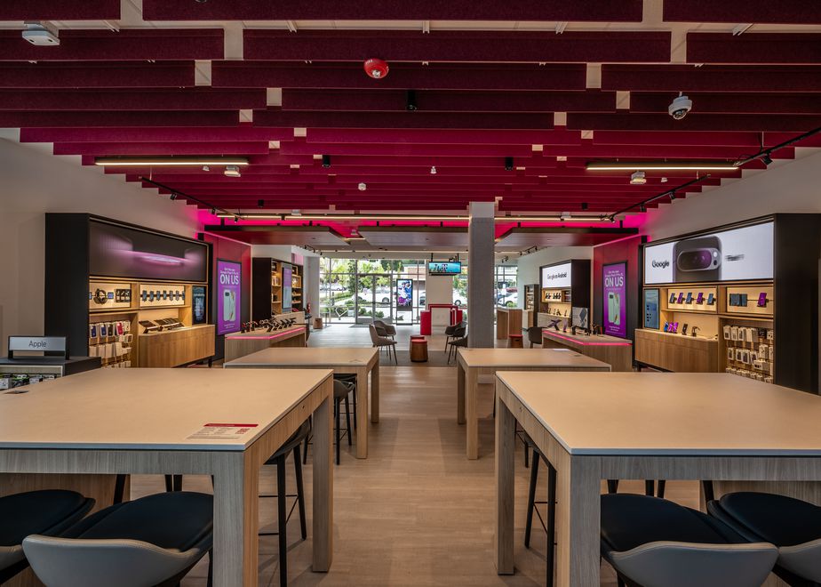 Interior photo of T-Mobile Store at Factoria & SE 36th St, Bellevue, WA