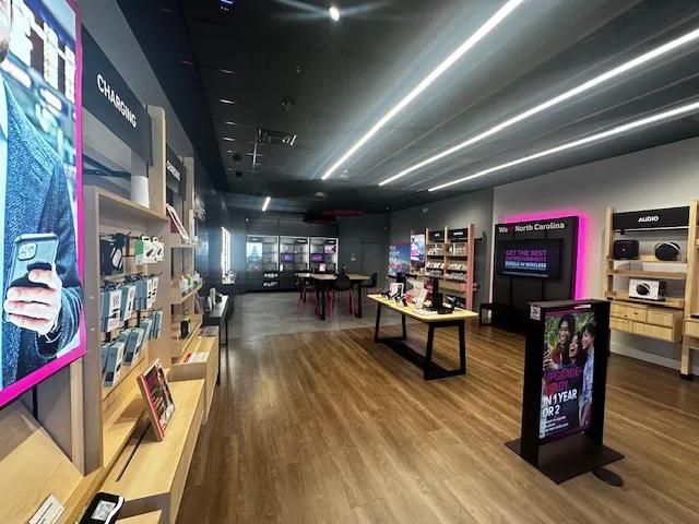  Interior photo of T-Mobile Store at Arboretum, Charlotte, NC 