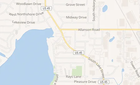 map of 701 S Lake Street Mundelein, IL 60060