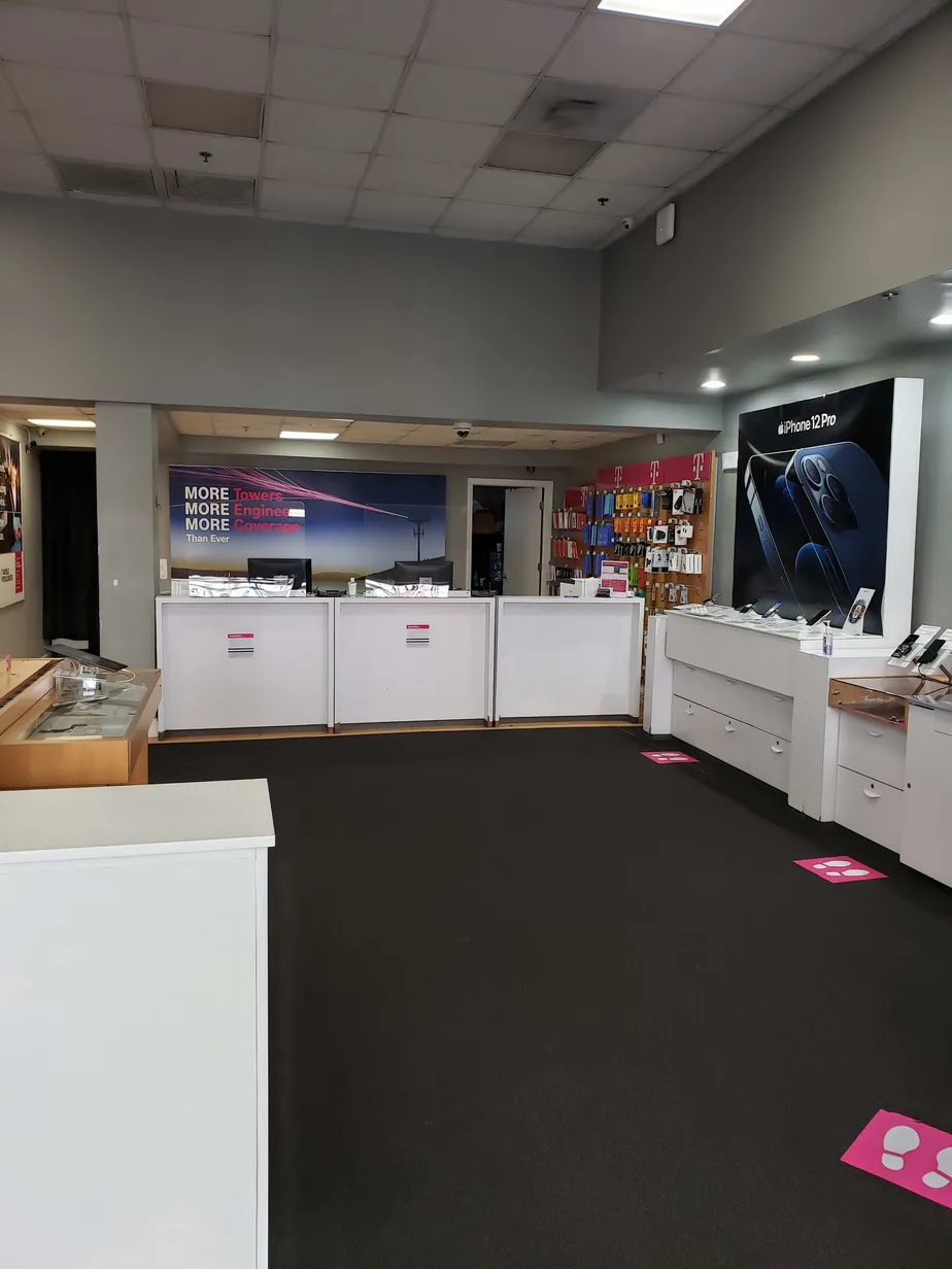 Interior photo of T-Mobile Store at George St & Church St 2, New Brunswick, NJ