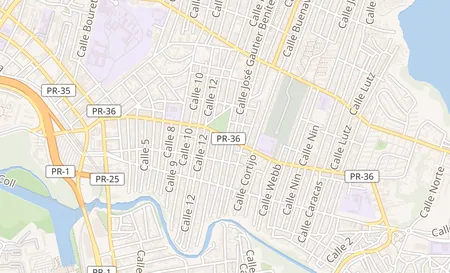 map of 2068 Ave Borinquen Ste 1 San Juan, PR 00915