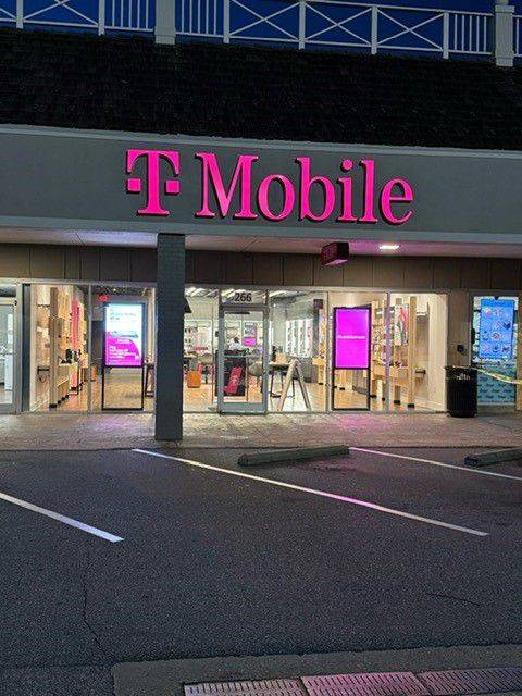 Exterior photo of T-Mobile Store at Stratford Rd & Lower Mall Dr, Winston-Salem, NC