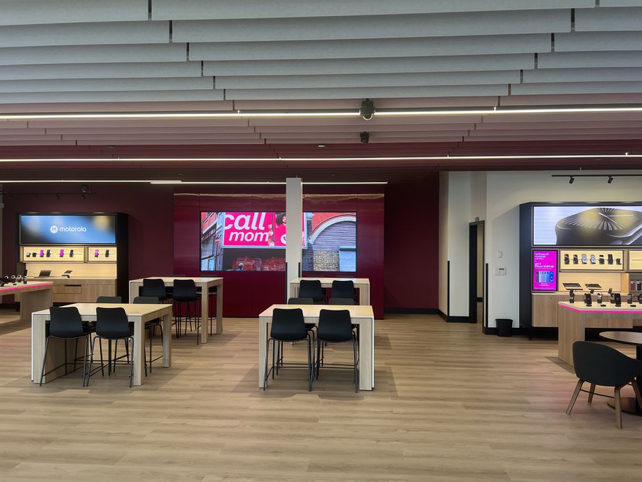 Interior photo of T-Mobile Store at Boston & Sewell, Springfield, MA