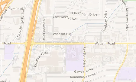 map of 5005 Walzem Rd Windcrest, TX 78218