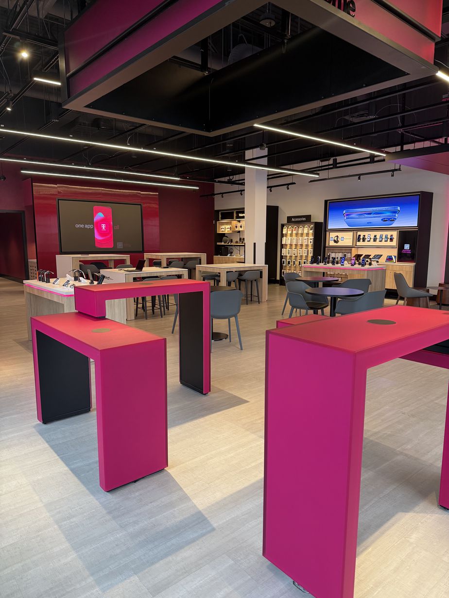 Interior photo of T-Mobile Store at Northgate Marketplace, Medford, OR