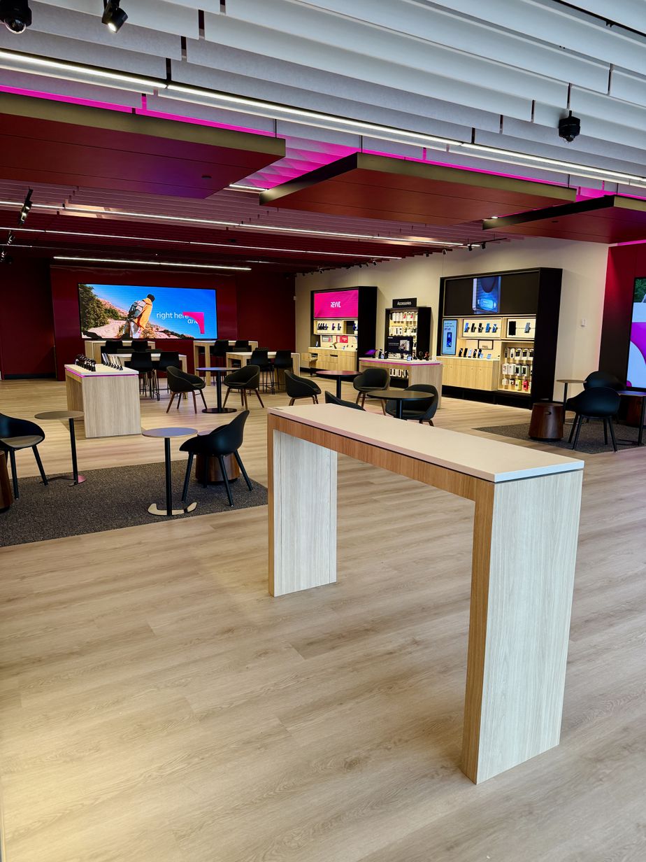 Interior photo of T-Mobile Store at Academy & Shrider, Colorado Springs, CO