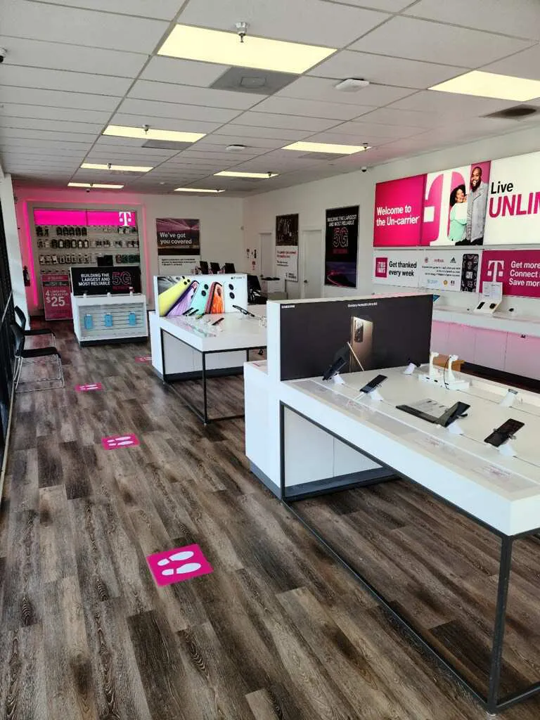 Interior photo of T-Mobile Store at Nova Rd & Beville Rd, Daytona Beach, FL