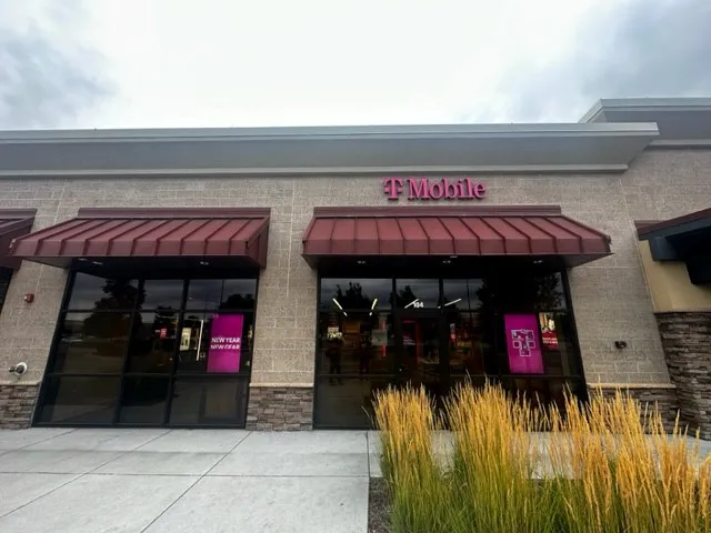 Exterior photo of T-Mobile Store at Eagle Rd & N Cajun Ct, Meridian, ID