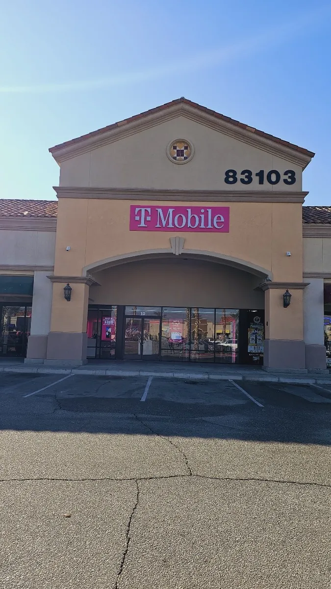  Exterior photo of T-Mobile Store at Jackson Square, Coachella, CA 