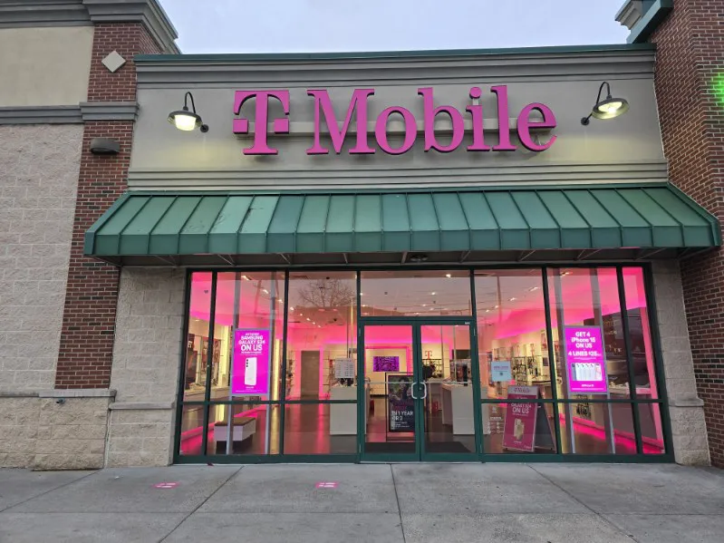  Exterior photo of T-Mobile Store at Frankford Ave & Morell Ave, Philadelphia, PA 