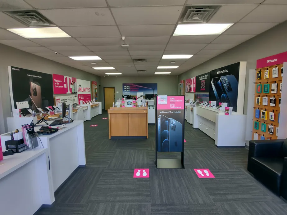 Interior photo of T-Mobile Store at Leestown Rd & Boiling Springs Dr, Lexington, KY