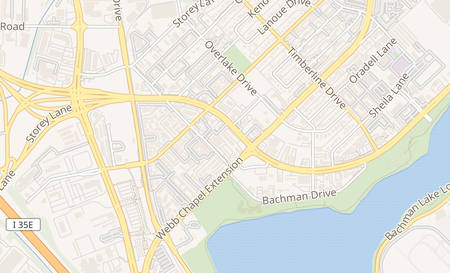 map of 2912 B W Northwest Hwy Dallas, TX 75220