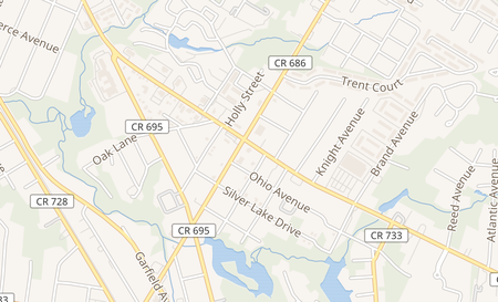 map of 106 White Horse Pike Clementon, NJ 08021