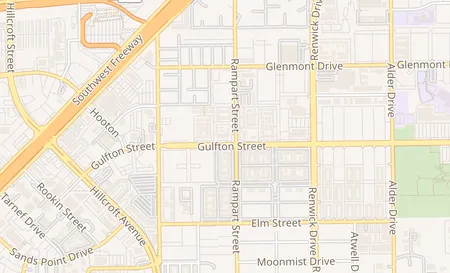 map of 6120 Gulfton St Houston, TX 77081