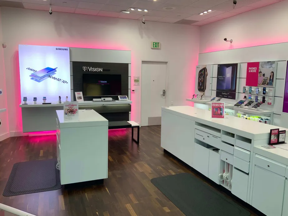  Interior photo of T-Mobile Store at Valencia Town Center, Valencia, CA 