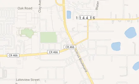 map of 134 US Hwy 441 Lady Lake, FL 32159