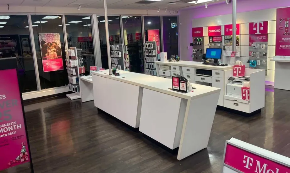 Interior photo of T-Mobile Store at 8th & SW 57th, Miami, FL