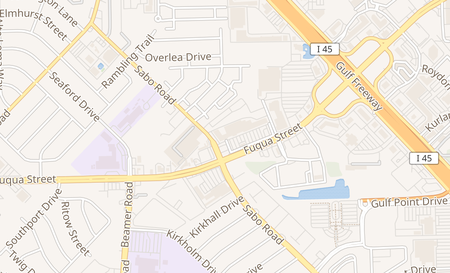 map of 11015 Fuqua st 11015 Houston, TX 77089