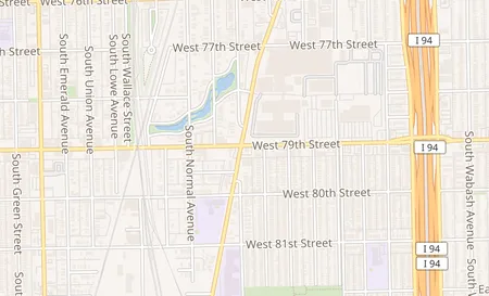 map of 7901 S. Vincennes Ave Chicago, IL 60620